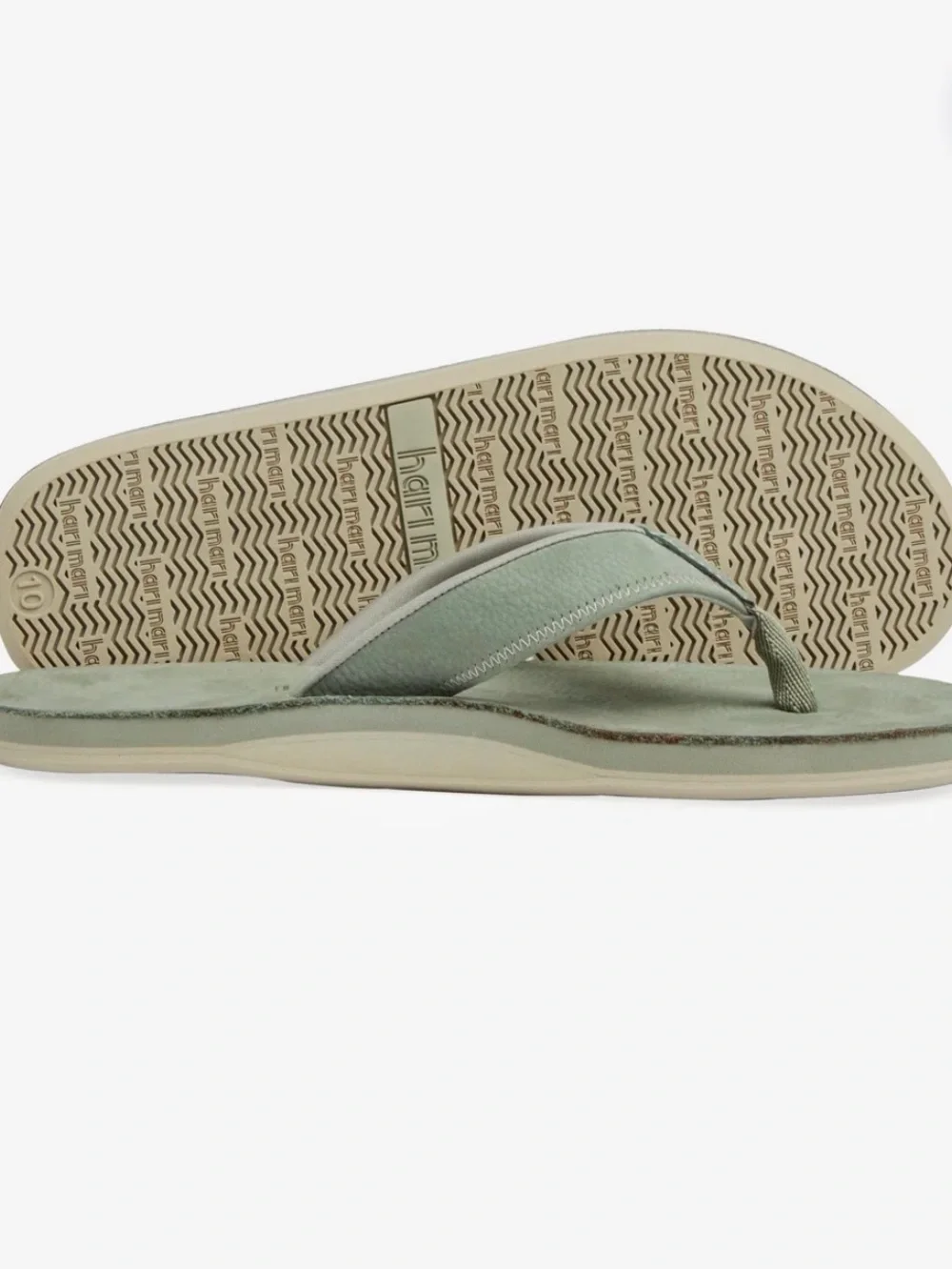 Hari Mari Pier Flip Flops - Pier Palm - Size 11